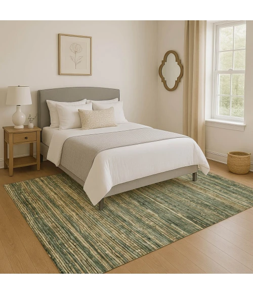 Addison Mayfield Green AMF1846 2ft. 3in. x 7ft. 6in. Rect. Rug