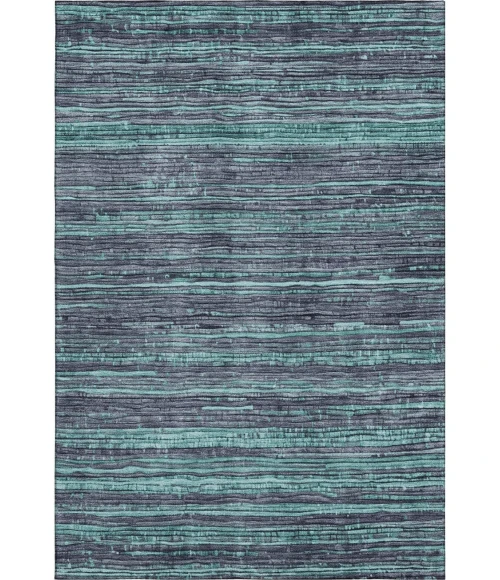 Addison Mayfield Teal AMF1846 - 8ft. Round Rug