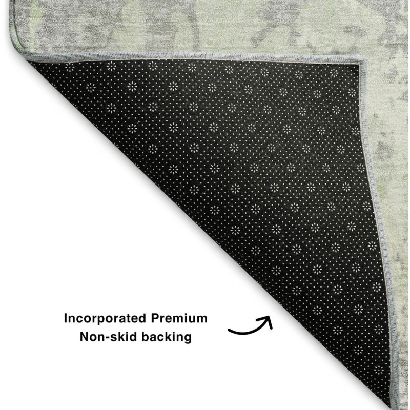 Addison Mayfield Green AMF1848 - 8ft. Round Rug