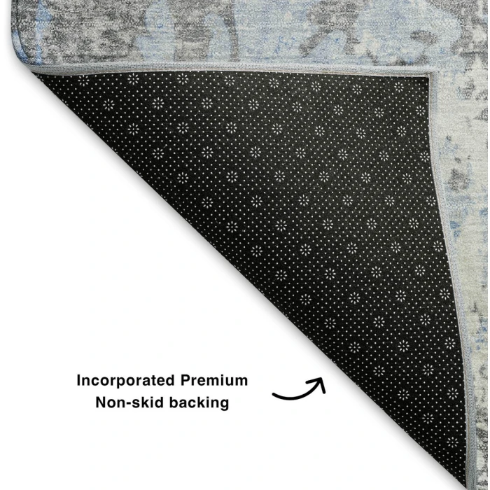 Addison Mayfield Blue AMF1848 5ft. x 7ft. 6in. Rect. Rug
