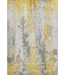 Addison Mayfield Gold AMF1848 - 8ft. Round Rug