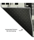 Addison Mayfield Black AMF1849 5ft. x 7ft. 6in. Rect. Rug