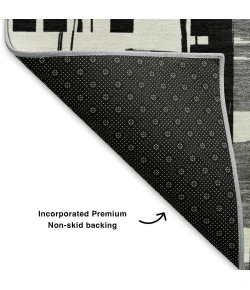Addison Mayfield Black AMF1849 5ft. x 7ft. 6in. Rect. Rug