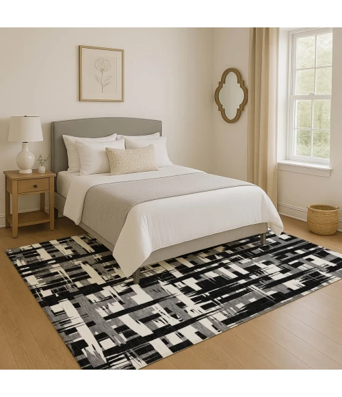 Addison Mayfield Black AMF1849 5ft. x 7ft. 6in. Rect. Rug