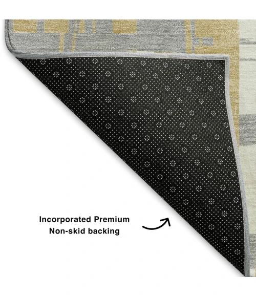 Addison Mayfield Gold AMF1849 9ft. x 12ft. Rect. Rug