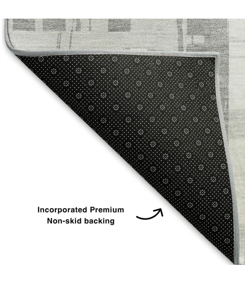 Addison Mayfield Gray AMF1849 5ft. x 7ft. 6in. Rect. Rug