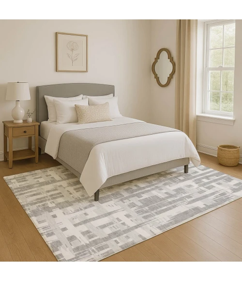 Addison Mayfield Gray AMF1849 5ft. x 7ft. 6in. Rect. Rug