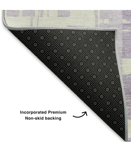 Addison Mayfield Purple AMF1849 5ft. x 7ft. 6in. Rect. Rug