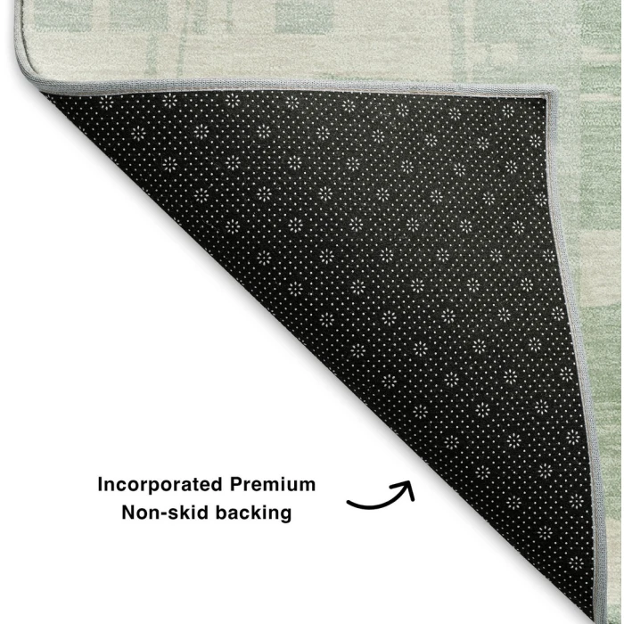 Addison Mayfield Green AMF1849 - 8ft. Round Rug