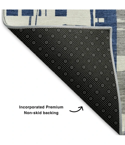 Addison Mayfield Blue AMF1849 5ft. x 7ft. 6in. Rect. Rug