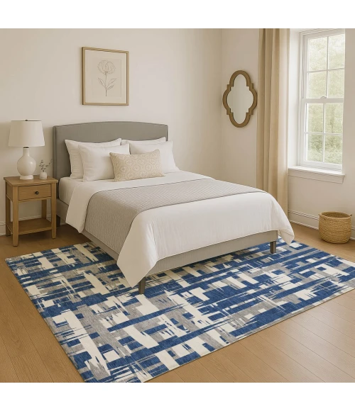 Addison Mayfield Blue AMF1849 5ft. x 7ft. 6in. Rect. Rug