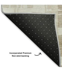 Addison Mayfield Brown AMF1849 - 8ft. Round Rug
