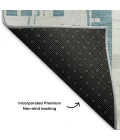 Addison Mayfield Teal AMF1849 9ft. x 12ft. Rect. Rug