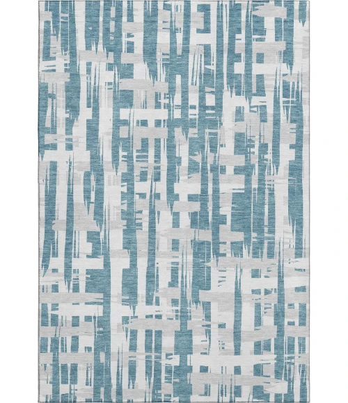 Addison Mayfield Teal AMF1849 9ft. x 12ft. Rect. Rug