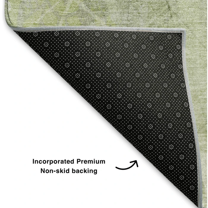 Addison Mayfield Green AMF1850 5ft. x 7ft. 6in. Rect. Rug