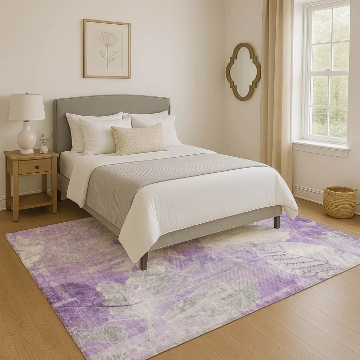 Addison Mayfield Purple AMF1850 9ft. x 12ft. Rect. Rug