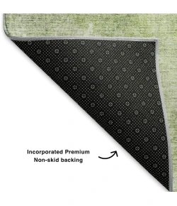 Addison Mayfield Green AMF1852 - 8ft. Round Rug