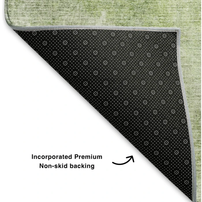 Addison Mayfield Green AMF1852 - 8ft. Round Rug