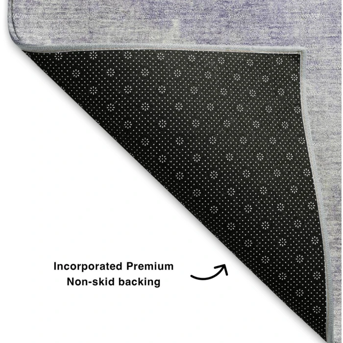 Addison Mayfield Purple AMF1852 - 8ft. Round Rug