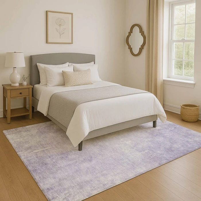 Addison Mayfield Purple AMF1852 - 8ft. Round Rug