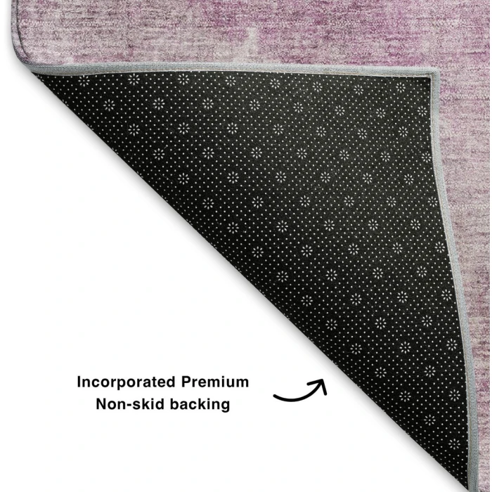 Addison Mayfield Pink AMF1852 - 8ft. Round Rug