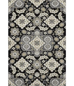 Addison Mayfield Black AMF1853 - 8ft. Round Rug