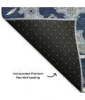 Addison Mayfield Blue AMF1853 - 8ft. Round Rug