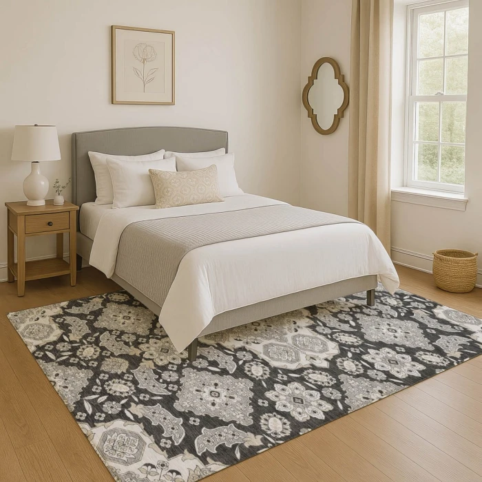 Addison Mayfield Gray AMF1853 9ft. x 12ft. Rect. Rug