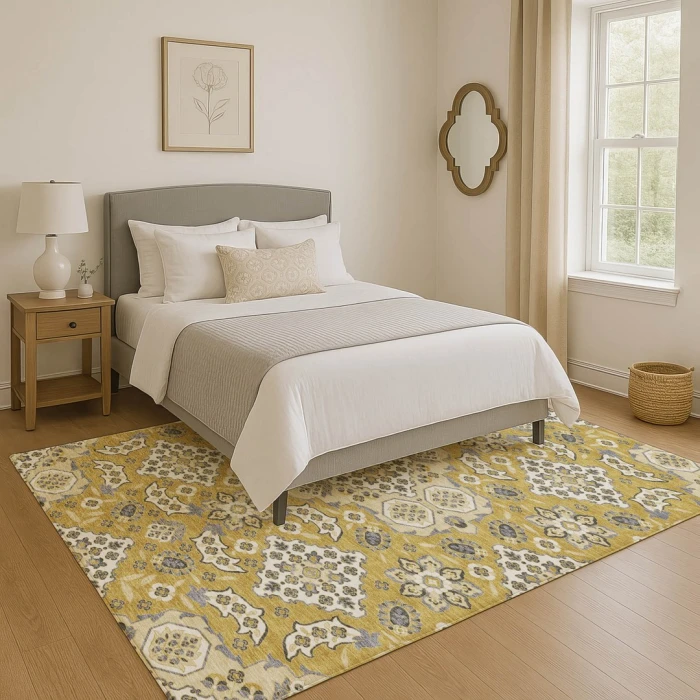 Addison Mayfield Gold AMF1853 9ft. x 12ft. Rect. Rug