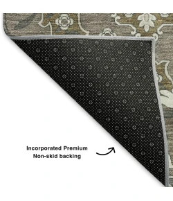 Addison Mayfield Brown AMF1853 9ft. x 12ft. Rect. Rug