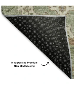 Addison Mayfield Green AMF1853 - 8ft. Round Rug