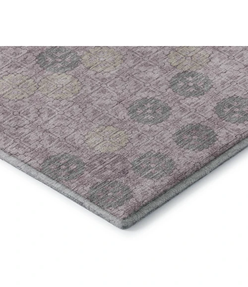 Addison Mayfield Purple AMF1855 - 8ft. Round Rug
