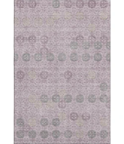 Addison Mayfield Purple AMF1855 - 8ft. Round Rug