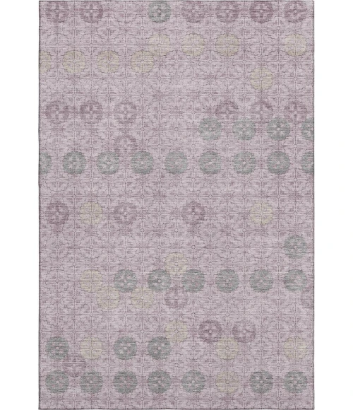 Addison Mayfield Purple AMF1855 - 8ft. Round Rug