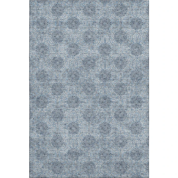 Addison Mayfield Blue AMF1856 - 8ft. Round Rug