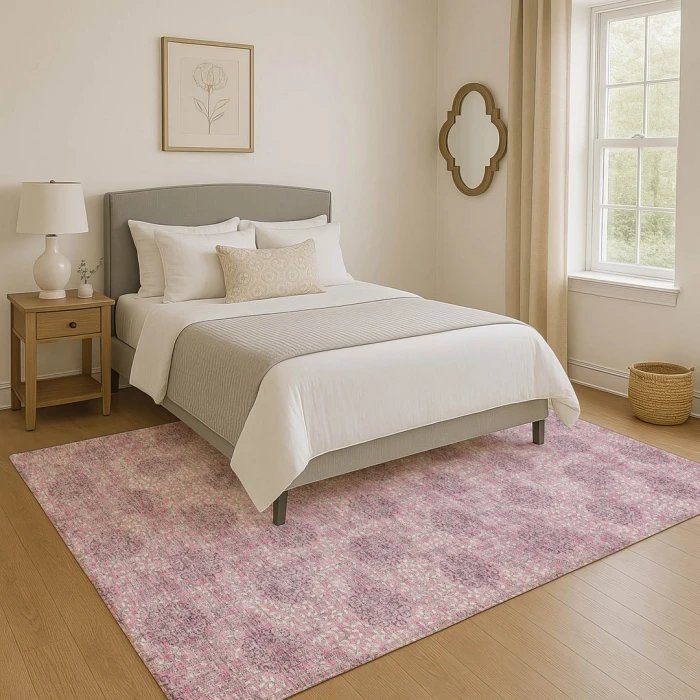 Addison Mayfield Pink AMF1856 8ft. x 10ft. Rect. Rug