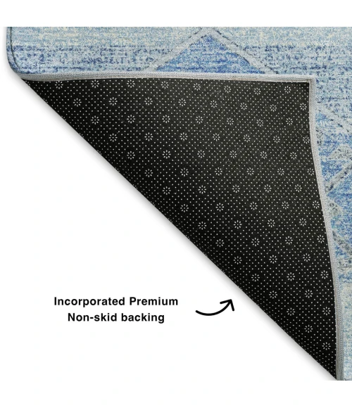 Addison Mayfield Blue AMF1857 2ft. 3in. x 7ft. 6in. Rect. Rug