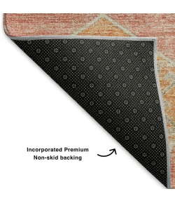 Addison Mayfield Orange AMF1857 5ft. x 7ft. 6in. Rect. Rug
