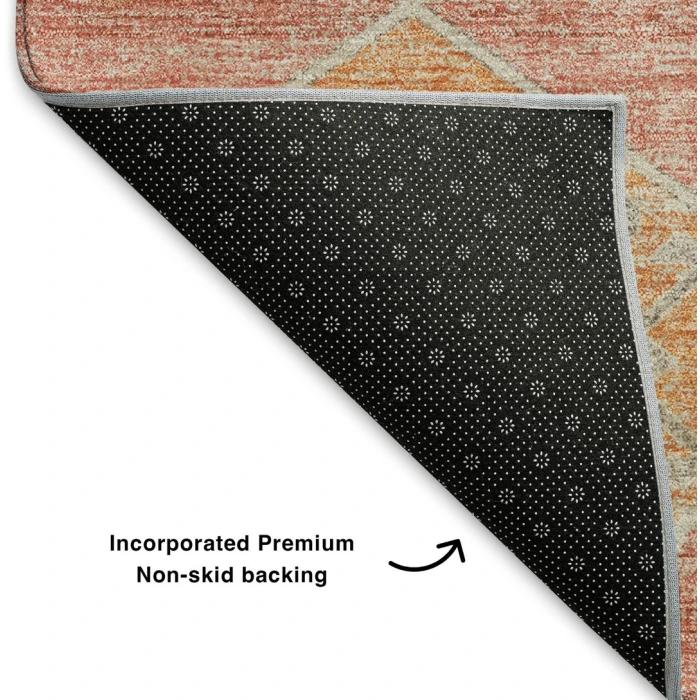 Addison Mayfield Orange AMF1857 5ft. x 7ft. 6in. Rect. Rug