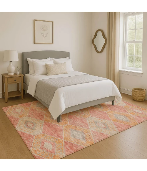 Addison Mayfield Orange AMF1857 5ft. x 7ft. 6in. Rect. Rug