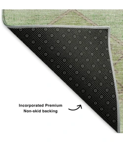 Addison Mayfield Green AMF1857 9ft. x 12ft. Rect. Rug