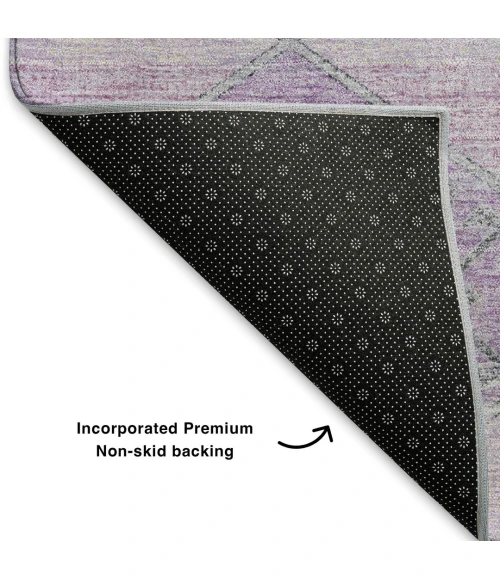 Addison Mayfield Purple AMF1857 2ft. 3in. x 7ft. 6in. Rect. Rug