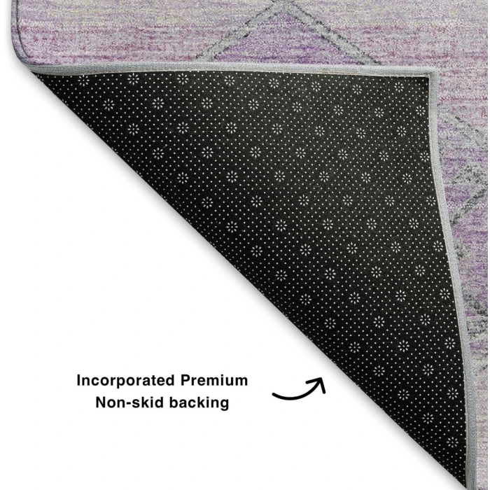 Addison Mayfield Purple AMF1857 8ft. x 10ft. Rect. Rug