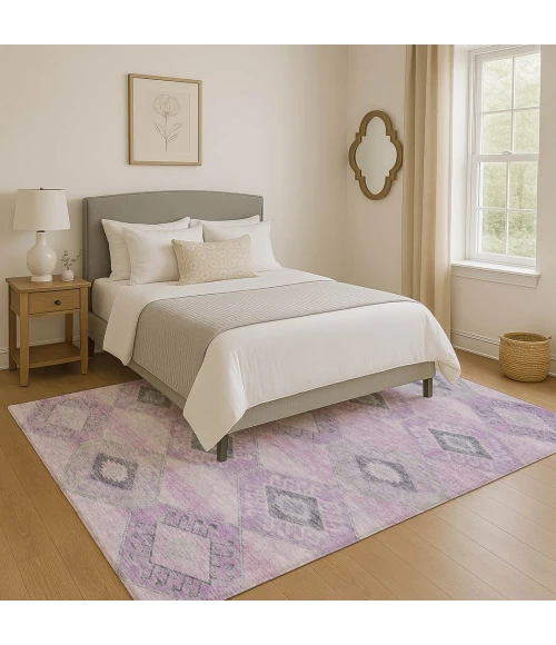 Addison Mayfield Purple AMF1857 2ft. 3in. x 7ft. 6in. Rect. Rug