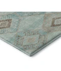 Addison Mayfield Teal AMF1857 - 8ft. Round Rug