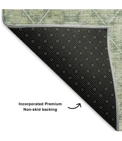 Addison Mayfield Green AMF1858 9ft. x 12ft. Rect. Rug