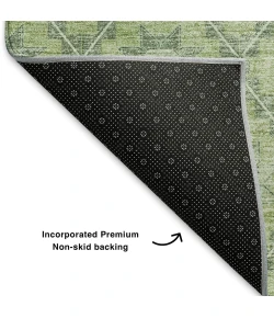 Addison Mayfield Green AMF1858 9ft. x 12ft. Rect. Rug