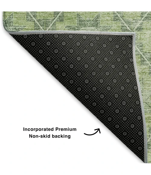 Addison Mayfield Green AMF1858 2ft. 3in. x 7ft. 6in. Rect. Rug