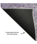 Addison Mayfield Purple AMF1858 2ft. 3in. x 7ft. 6in. Rect. Rug