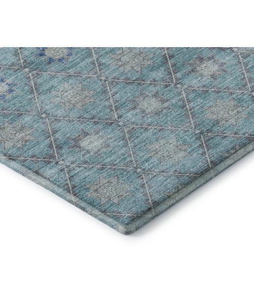 Addison Mayfield Teal AMF1858 2ft. 3in. x 7ft. 6in. Rect. Rug